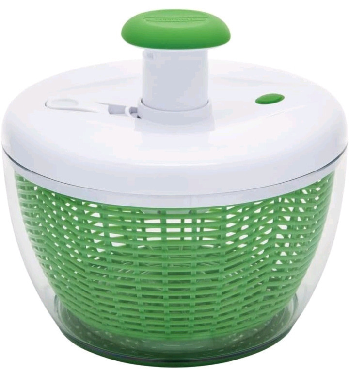 New | Farberware 3.16Qt Professional Small Pump Salad Spinner with Bowl | Featuring Non Slip Grip
