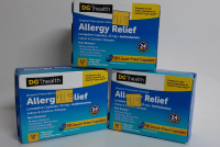 3 NEW 30 packs Allergy Relief Capsules