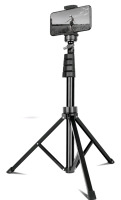 New | Compact Folding Selfie Tripod Stand W/ Remote For Taking Photos | Tripod Measures 31"- 60" +