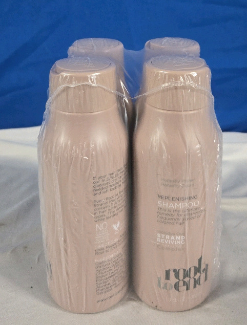 4 New | Measa Root To End 385ML Bottles Of Replenishing Shampoo