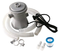 New - 300gal. Above Ground Pool Filter Pump . Box has some bend damage, does not effect product in box