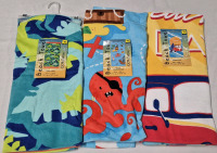 3 New Beach Towels 28 by 58"