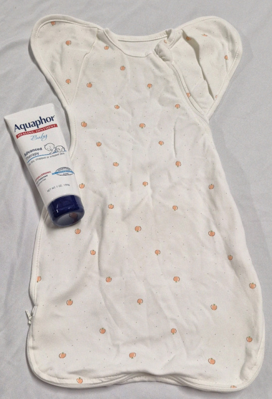 New 0-3 Months Baby Sleeping Sack + Aquaphor Healing Ointment 198g