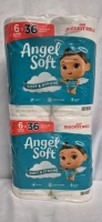 12 Super Rolls Angel Soft Toilet Paper