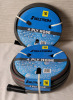 New - Two (2) Belstrom 5/8&times;50ft 4-Ply Garden Hose , Grey