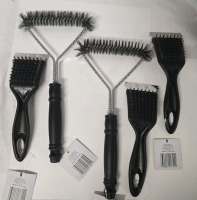 5 New | Barbecue Cleaning Tools Lot | Includes Wire Brushes