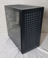 New - DeepCool CH370 Series Micro-ATX Desktop Computer Case w/Removable Tempered Glass Side . Measures 8.5"&times;17"&times;15 3/4"