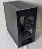 New - DeepCool CH370 Series Micro-ATX Desktop Computer Case w/Removable Tempered Glass Side . Measures 8.5"&times;17"&times;15 3/4" - 5