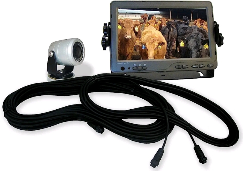 Dakota Micro AgCam 9" Single Camera Rear View Camera System Kit - New