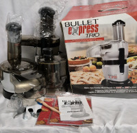 Bullet Express Trio Meal Machine - Juicer & Food Processor - Working