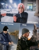 New Night Scope Beanie/Hat with LED Rechargeable Light One Size Fits Most - Pink - 2