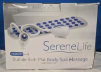 Serene Life | Bubble Bath Mat Body Spa Massage W/ Warm Air | Model # PHSPAMT24T