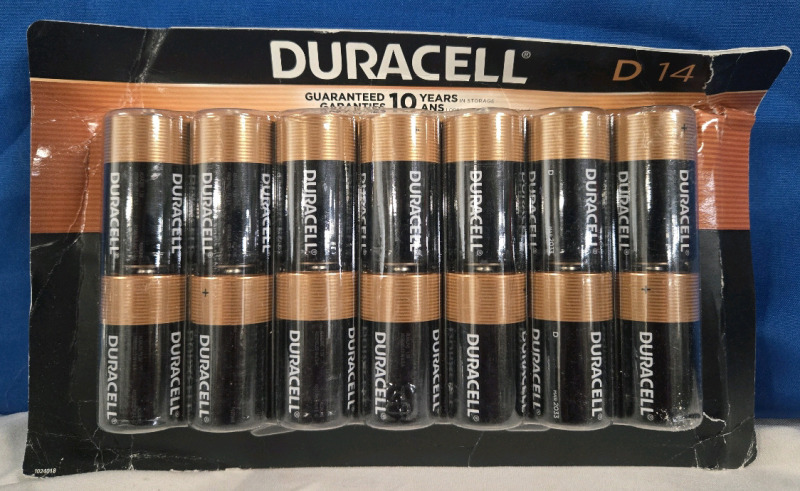 14 New | Duracell D14 Batteries | Retails For $50+