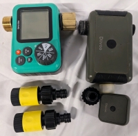2 New Hose Quick Connects, New Restmo Automatic Water Timer & Diivoo Automatic water Timer