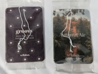 New Beautiful Moon "Galactic Skies" Scented Candle (16oz) & New Vanilla And New Spruce "Grey Sweater" Scented Candle. with 2 New Vellabox Air Fresheners. Grey Sweater Has Damaged Jar.