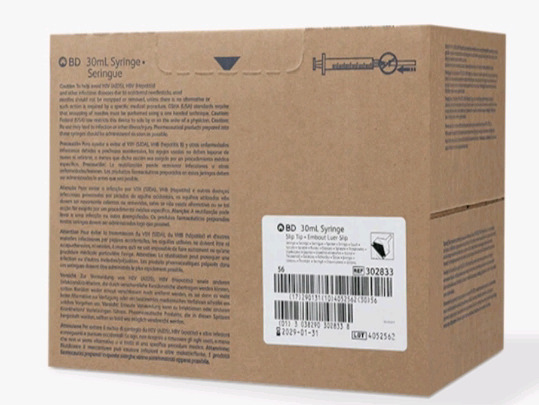 48 New | BD Pharmaceuticals 30 mL Luer Slip Tip Syringe