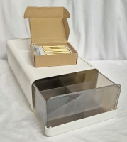 New Storage Drawer & 6 New Goo-Ki Gold Tone Handles (Drawer Pulls)