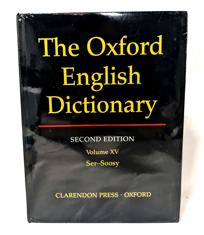 The Oxford English Dictionary" Second Edition Volume XV Ser-Soosy (Hardcover)