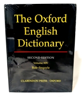 New "The Oxford English Dictionary" Second Edition Volume XIV Rob-Sequyle (Hardcover)