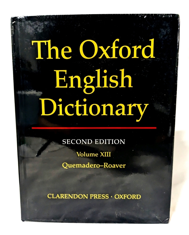 New "The Oxford English Dictionary" Second Edition Volume XIII Quemadero-Roaver (Hardcover)