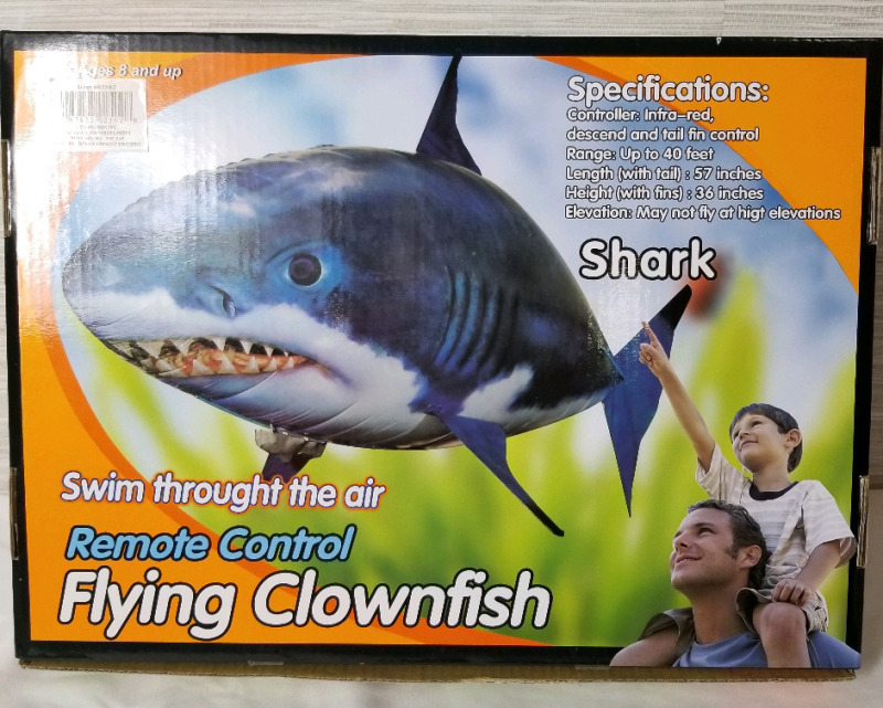 New Remote Control Flying Shark