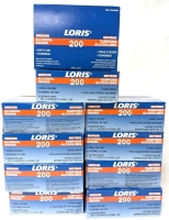 10 (Ten) New Boxes LORIS 70% ALCOHOL SWABS (Medium) | 200 Swabs Per Box | EXP 06-2026