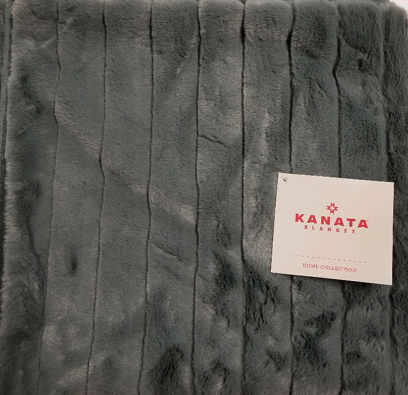 New KANATA Plush 48" x 60" Blanket retails for $75