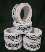 Star Fabrication Limited White Packing Tape , 6-Rolls , 2"&times;100 meters - New