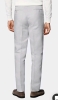 New Suitsupply Light Grey Brescia Trousers sz 32 Retails for $249 Slim Leg Straight Pants - 3