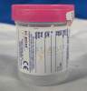 100+ New | Sterile Specimen Containers W/ Pink Lids 2.5" Tall - 2