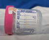 100+ New | Sterile Specimen Containers W/ Pink Lids 2.5" Tall - 4