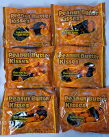 New - 6-Packs Melster Candies Peanut Butter Kisses Taffy . Best By June/2025