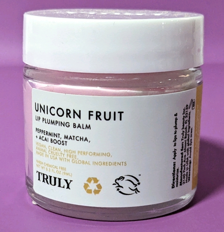 New TRULY Beauty Unicorn Fruit: Lip Plumping Balm (9ml)