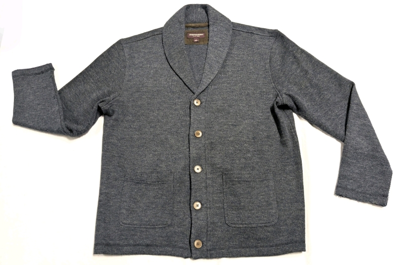 Men's Size Large | JOHNSTON & MURPHY Knitted Shawl-Collar Cardigan