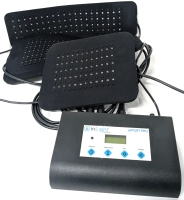 inLight Elysiom PLLT 6-Port Light Therapy System with 3 Light Pads (2 Red, 1 Blue)