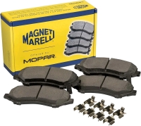 New - Mopar 2AMV1148AA Brake Pad Front Disc Brake Set, 2 Pack .