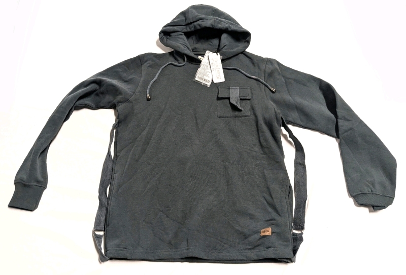 New Men's Size Medium | The Roadster Life Co OFF DUTY Hoodie | Charcoal Grey, 633-03