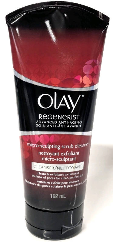 New OLAY Regenerist Advanced Anti-Aging Micro-Sculpting Scrub Cleanser | 192ml