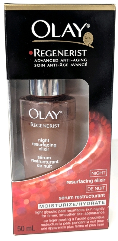 New OLAY Regenerist Advanced Anti-Aging NIGHT Resurfacing Elixir | 50ml