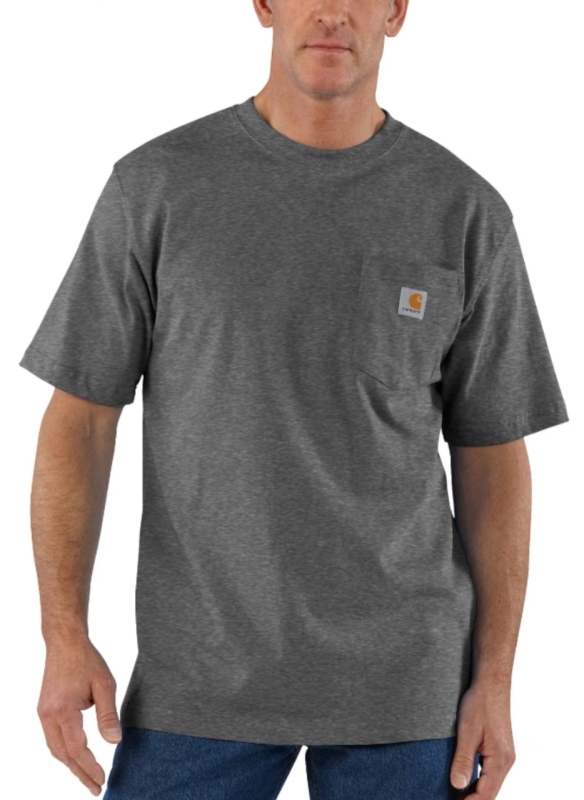 New Size Med | CARHARTT Loose Fit Heavyweight Short Sleeve Pocket T-Shirt (K87-M)