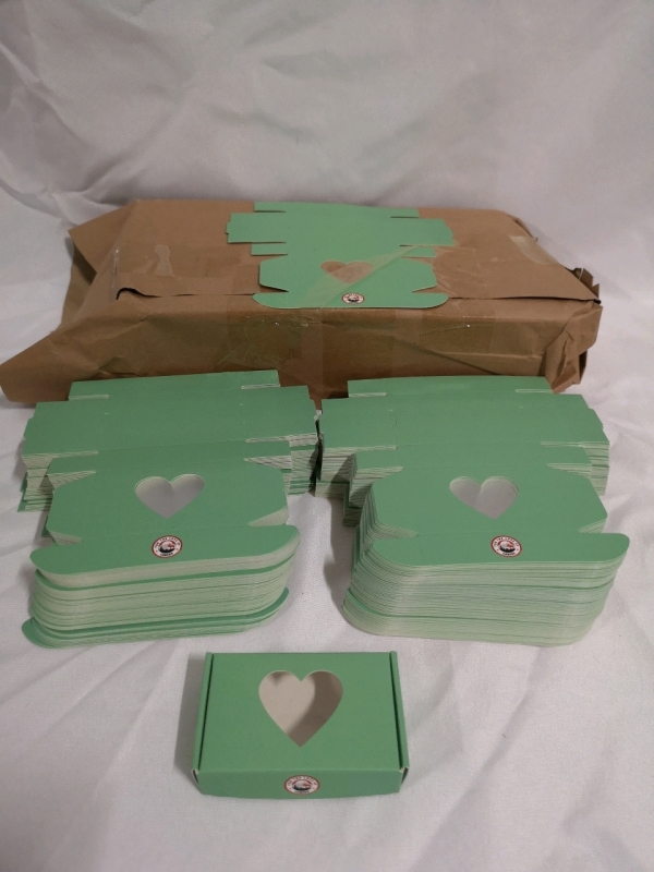 175+ New Jewelry Boxes - Heart in Green