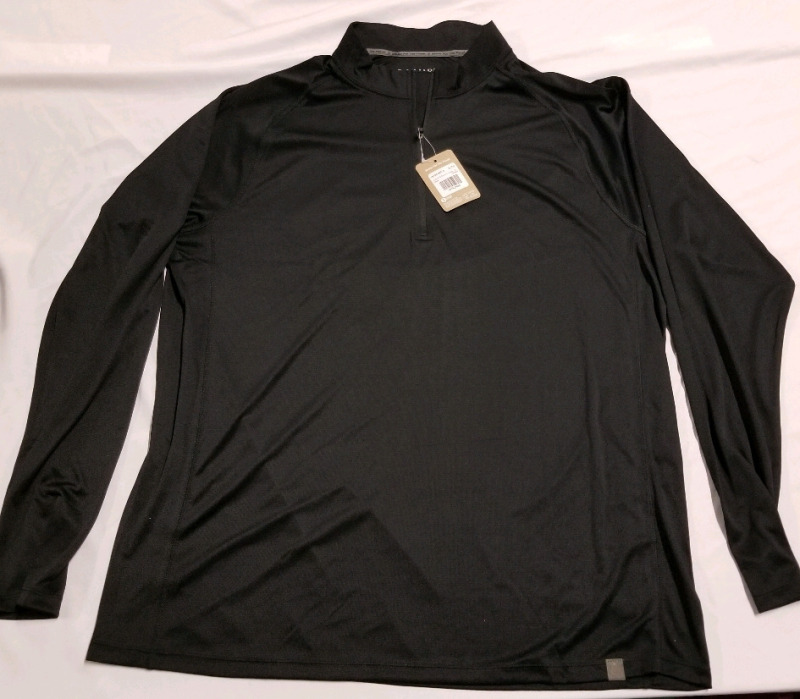 New Size XL TRIMARK Shirt Eco Knit Quarter Zip