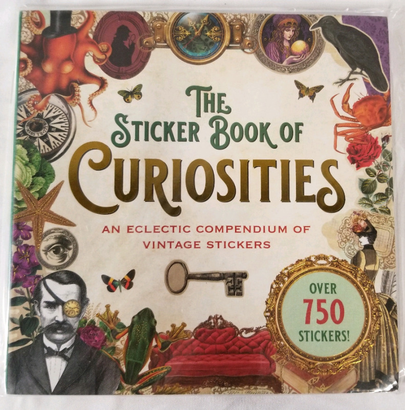 New THE STICKER BOOK OF CURIOSITIES