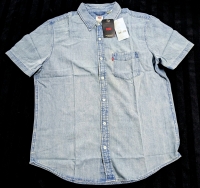 New Size Large* | LEVIS "The One Pocket" Standard Fit Short Sleeve Jeans Shirt