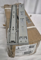 14 Like New Richelieu 18" Drawer Slides Xpert Full Soft 450 mm Zinc