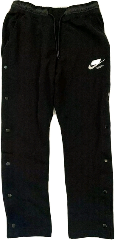 New Size Med | NIKE Sportswear NSW Futura French Terry Pants CU3821-001 SPTCA5 Black