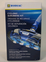 New - Zodiac Cyclonic Scrubbing Kit , Cyclonic Scrubbing Turbine Assembly with Brushes , 2-Pack . For Zodic Pool Cleaner