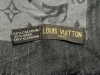 Gorgeous LOUIS VUITTON Wool Cashmere Scarf | 54" x 54" - 4