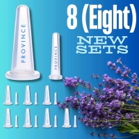 8 (Eight) New PROVINCE APOTHECARY Sculpting + Toning 2-Piece Facial Cupping Sets | A $240 Retail Value!