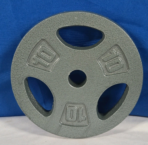 New | 10 LBS Metal Weight lifting Plate For Barbell